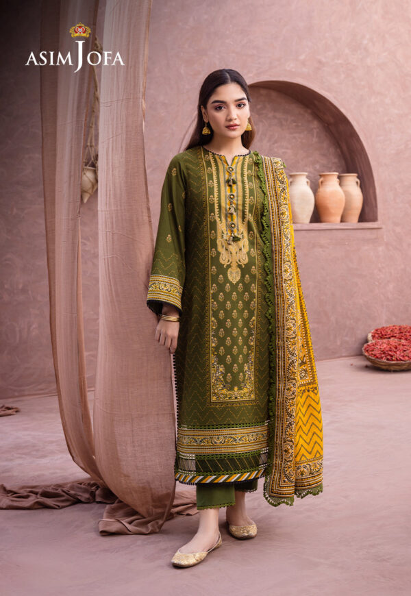 Asim Jofa Ajub-01 Printed Lawn