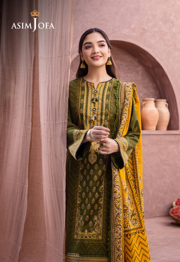 Asim Jofa Ajub-01 Printed Lawn