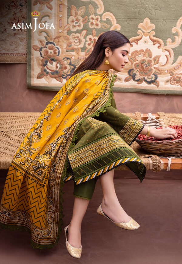 Asim Jofa Ajub-01 Printed Lawn