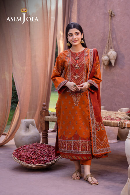 Asim Jofa Ajub-07 Printed Lawn 