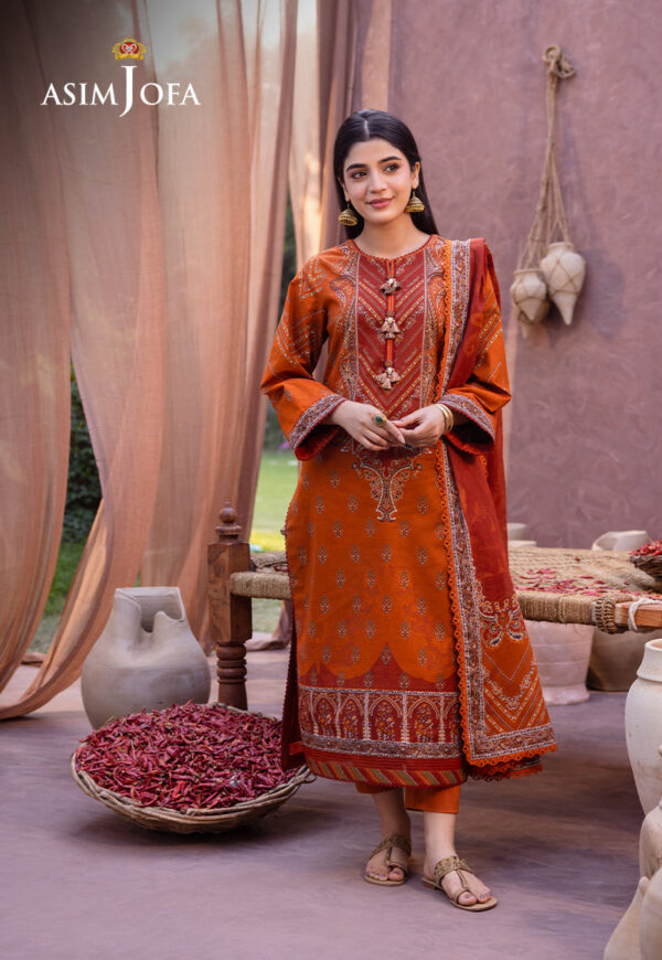 Asim Jofa Ajub-07 Printed Lawn