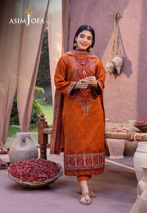 Asim Jofa Ajub-07 Printed Lawn