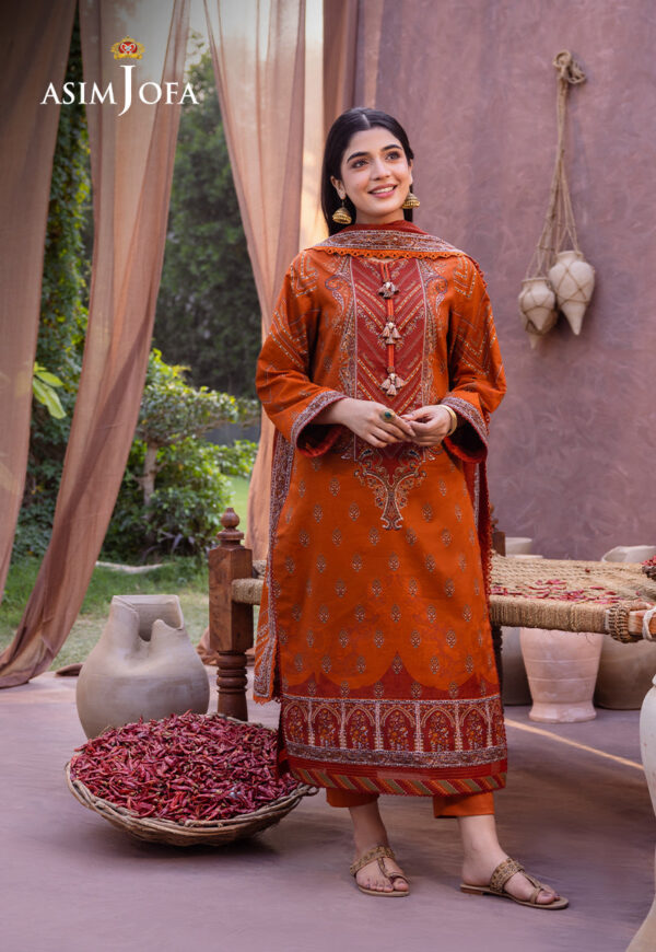 Asim Jofa Ajub-07 Printed Lawn
