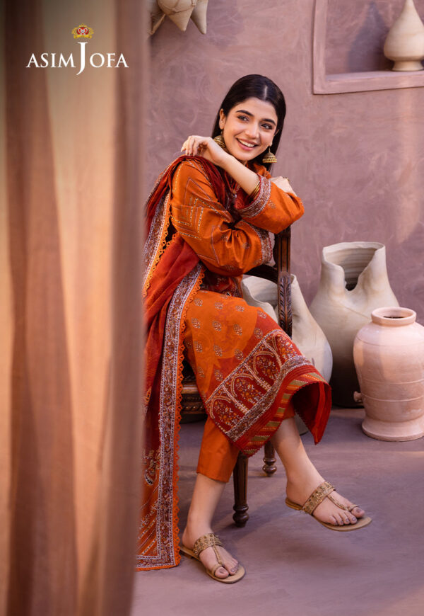 Asim Jofa Ajub-07 Printed Lawn