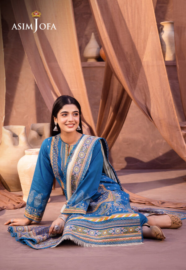 Asim Jofa Ajub-16 Printed Lawn