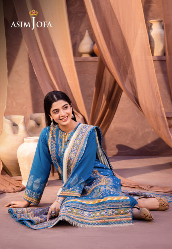 Asim Jofa Ajub-16 Printed Lawn