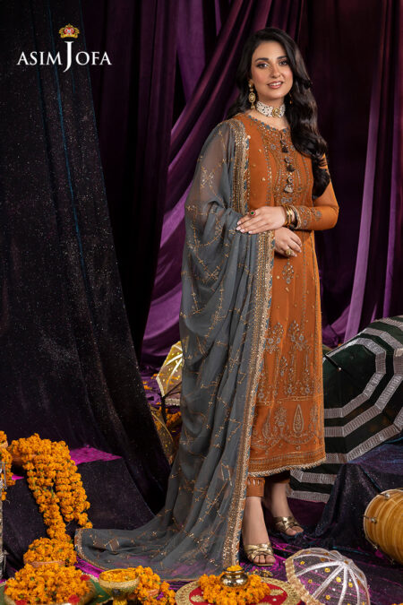 Asim Jofa Ajda-15 Embroidered