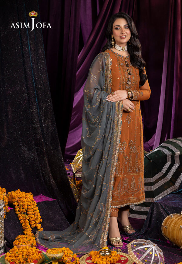 Asim Jofa Ajda-15 Embroidered