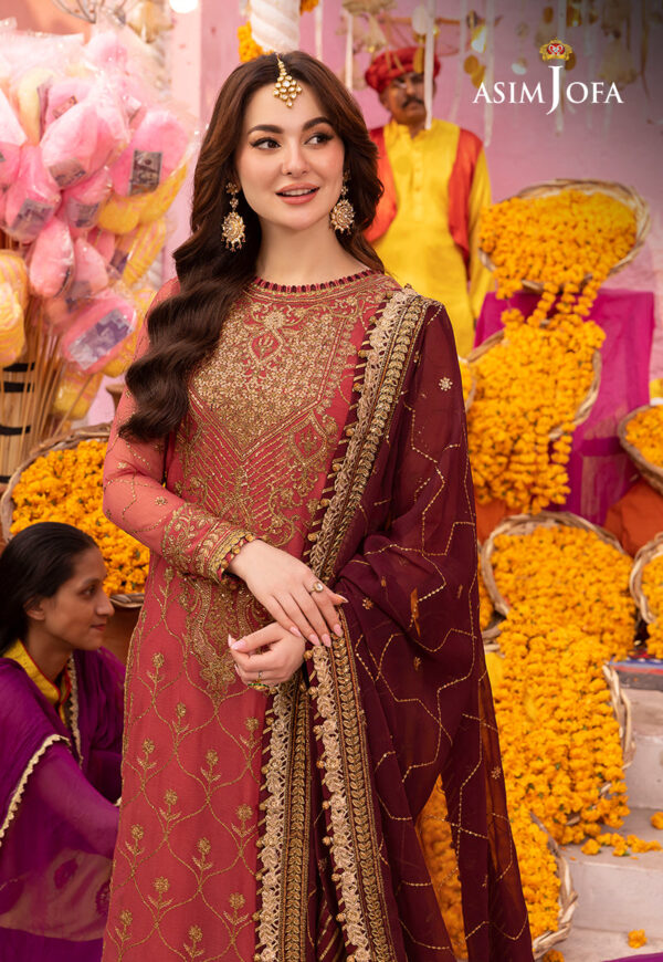 Asim Jofa Ajda-23 Embroidered