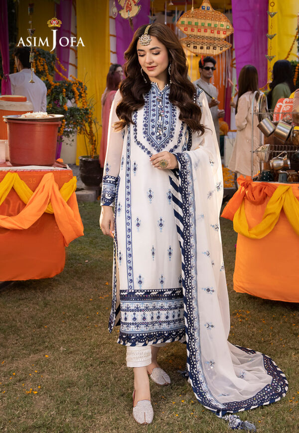 Asim Jofa Ajda-06 Embroidered