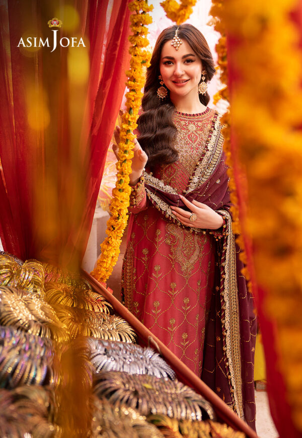 Asim Jofa Ajda-23 Embroidered
