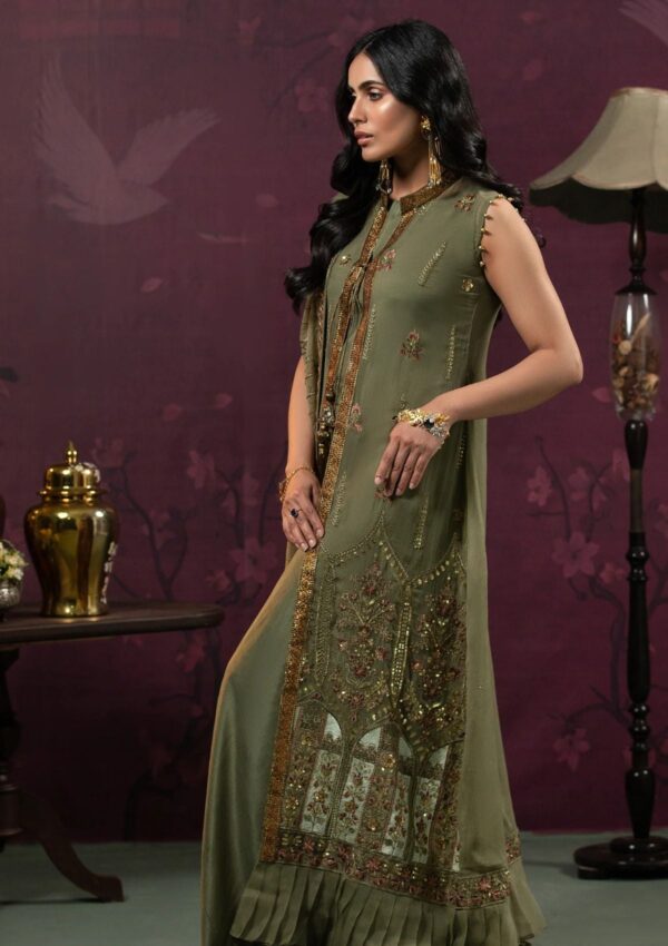 Al Zohaib D 01 Chiffon Unstitched