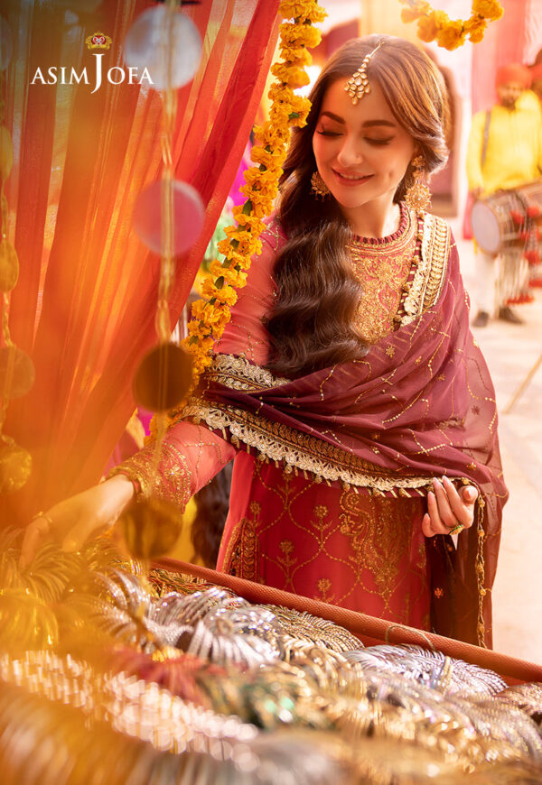 Asim Jofa Ajda-23 Embroidered