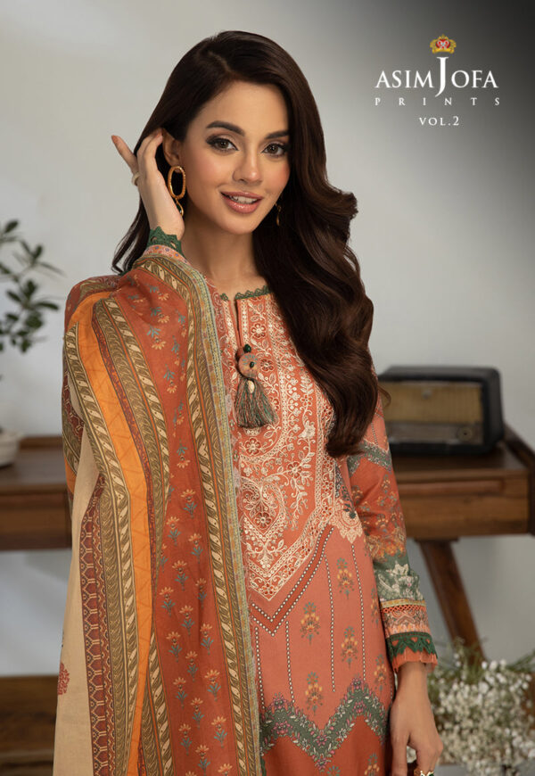 Asim Jofa Ajbp-39 Embroidered