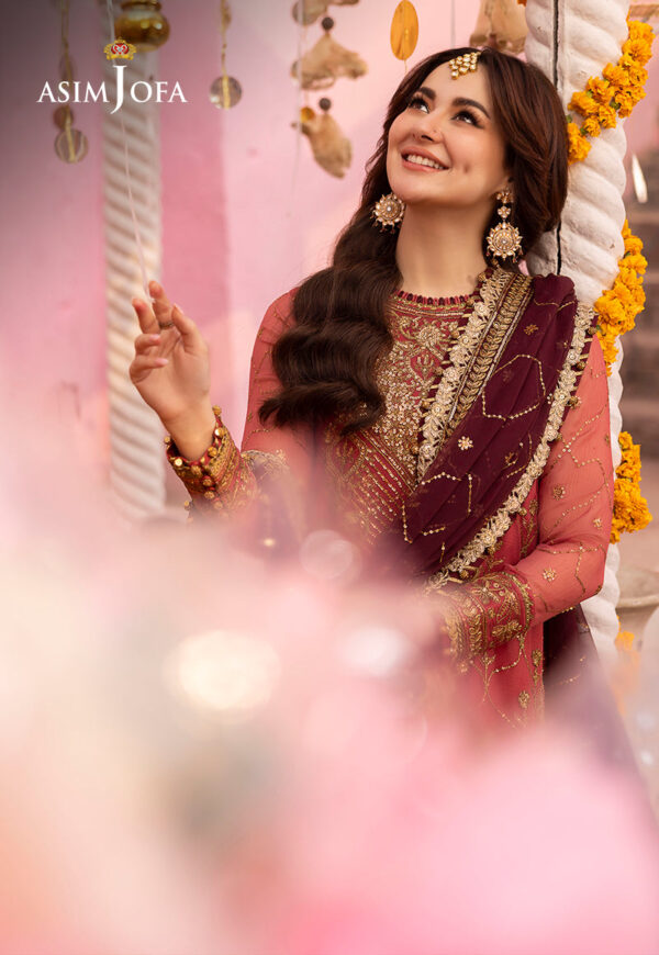 Asim Jofa Ajda-23 Embroidered