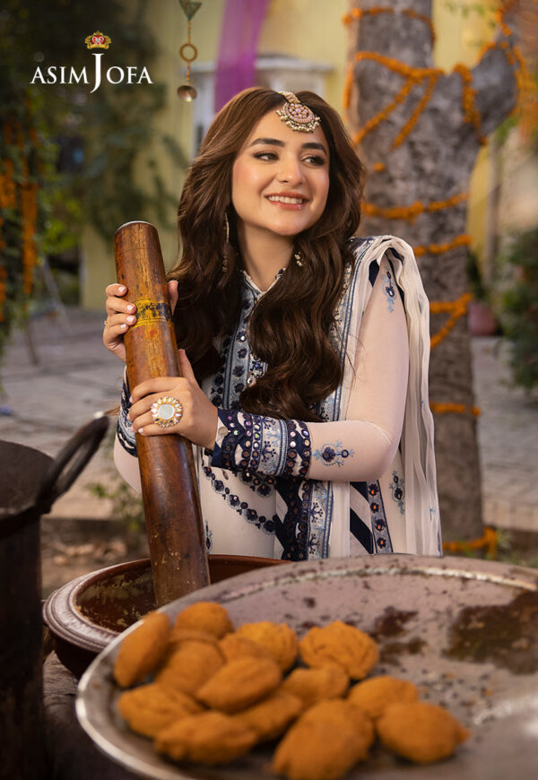 Asim Jofa Ajda-06 Embroidered