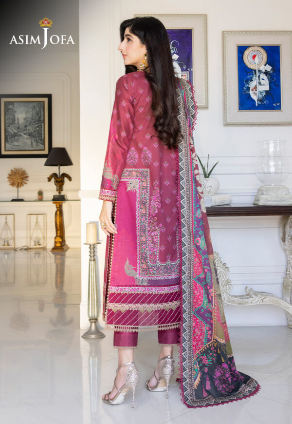 Asim Jofa Ajs-04 Printed Lawn