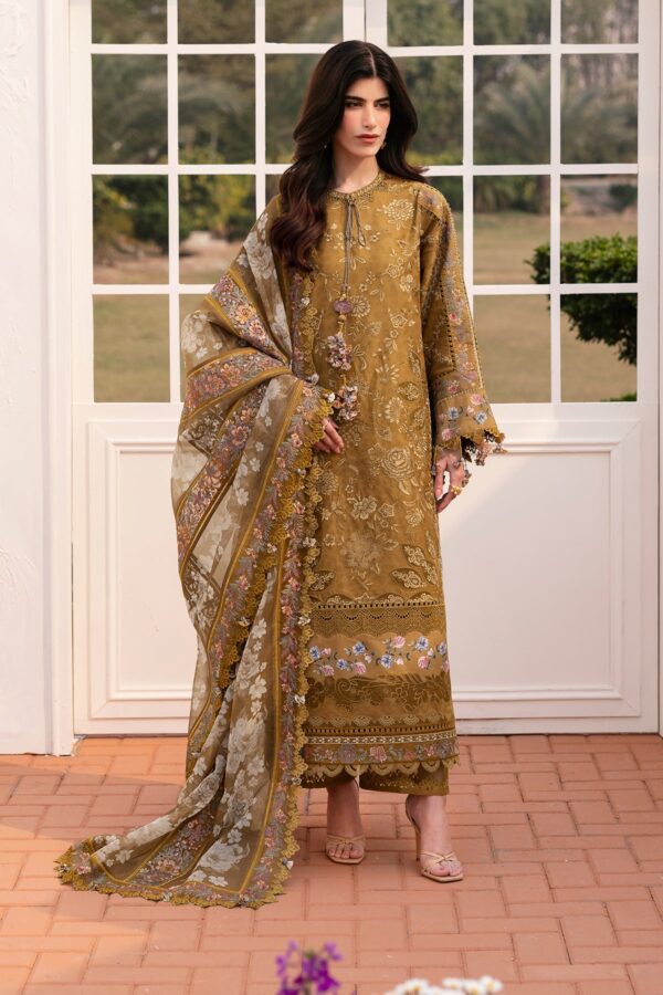 Baroque Embroidered Lawn El-D03 Unstitched