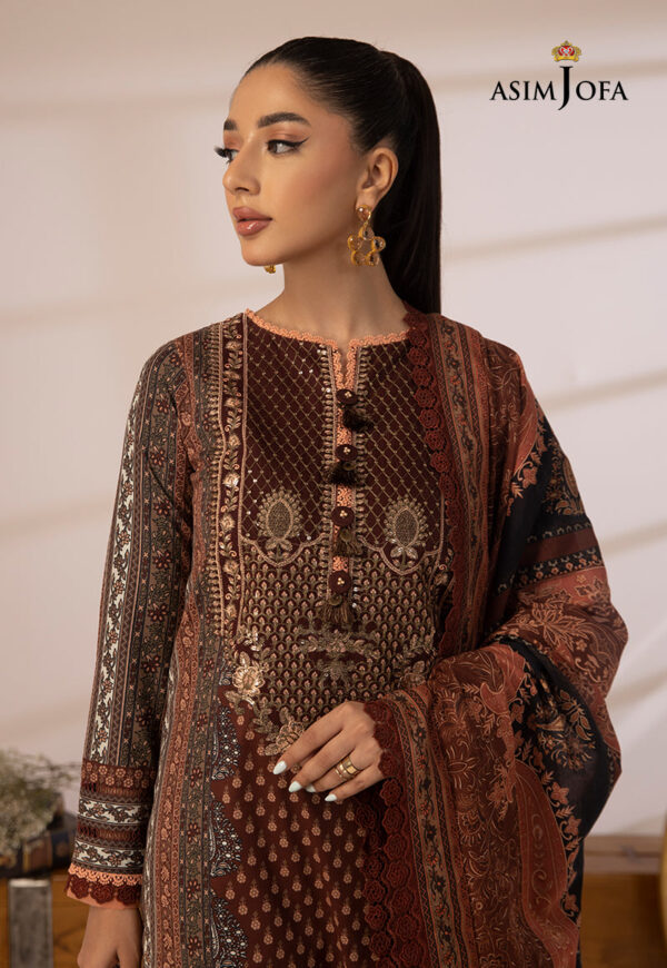 Asim Jofa Ajbp-06 Embroidered Cambric