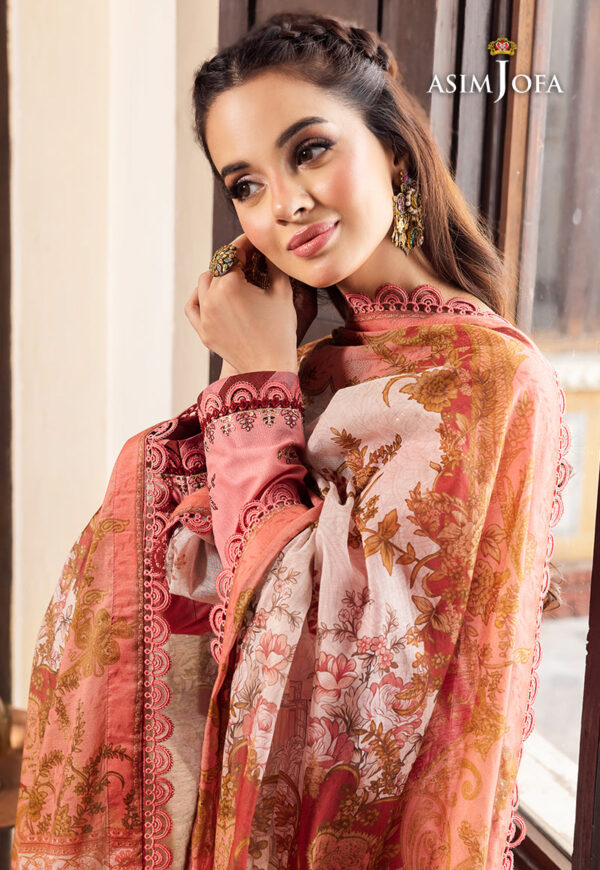 Asim Jofa Ajrwp-35 Embroidered Slub Stitched