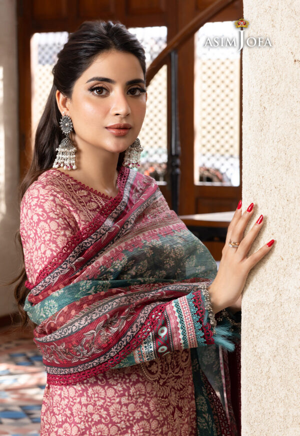 Asim Jofa Ajrw-07 Embroidered Premium Winter Cotton