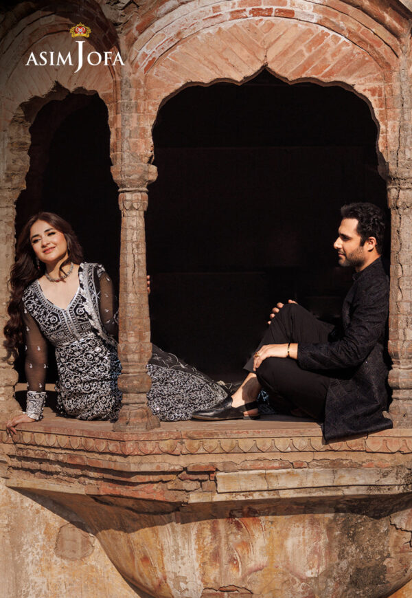 Asim Jofa Ajce-02 Embroidered