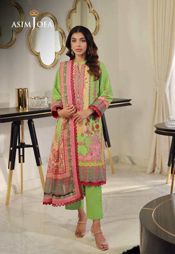 Asim Jofa Ajun-13 Printed Lawn