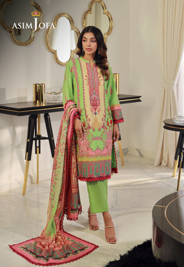 Asim Jofa Ajun-13 Printed Lawn