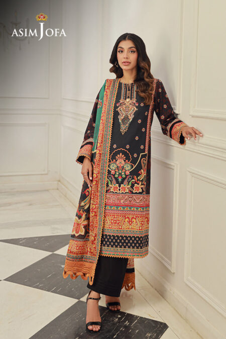 Asim Jofa Ajun-15 Printed Lawn 