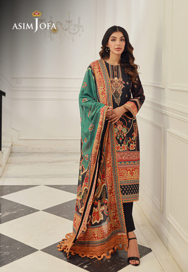 Asim Jofa Ajun-15 Printed Lawn
