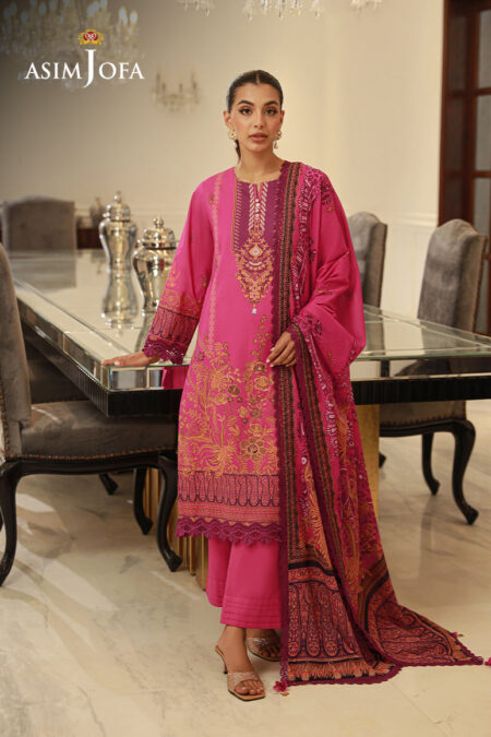 Asim Jofa Ajun-01 Printed Lawn 