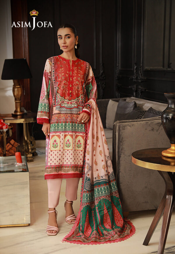 Asim Jofa Ajun-02 Printed Lawn