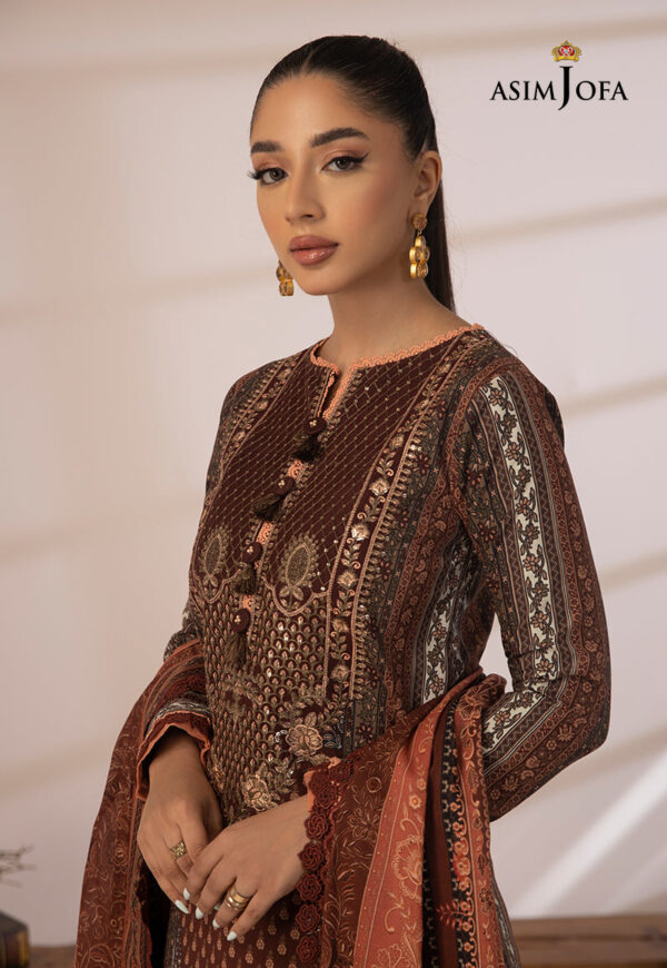 Asim Jofa Ajbp-06 Embroidered Cambric