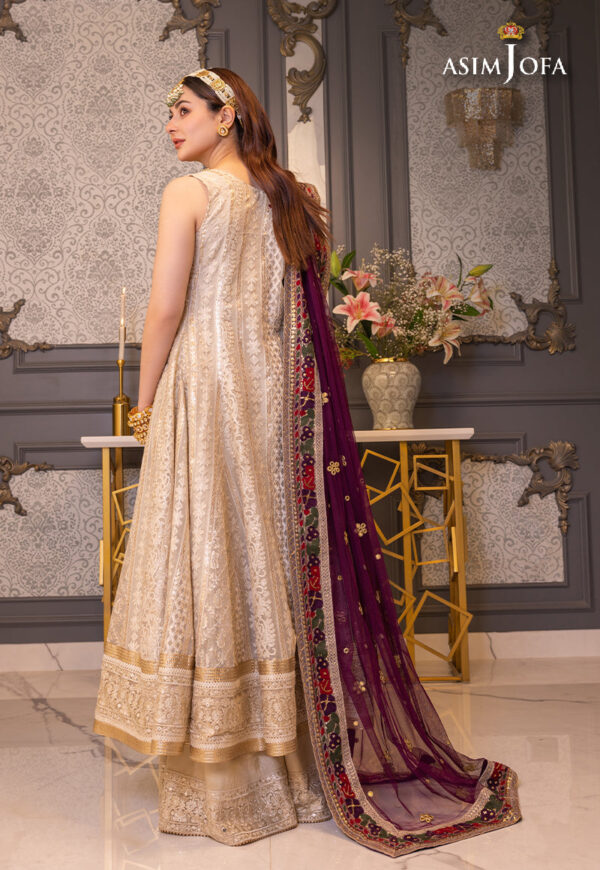 Asim Jofa Ajhj-24 Embroidered Khaddi Net