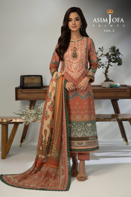 Asim Jofa Ajbp-39 Embroidered