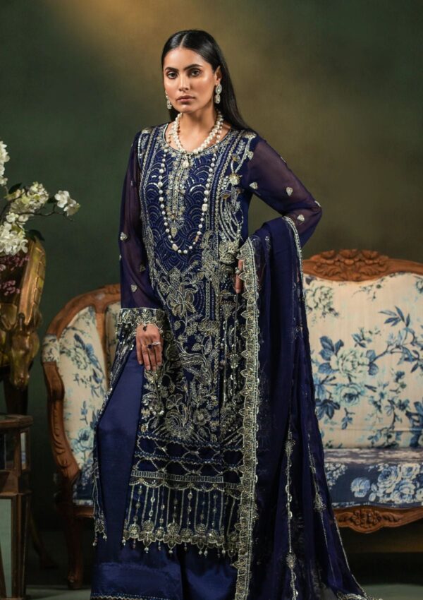 Al Zohaib D 04 Chiffon Unstitched