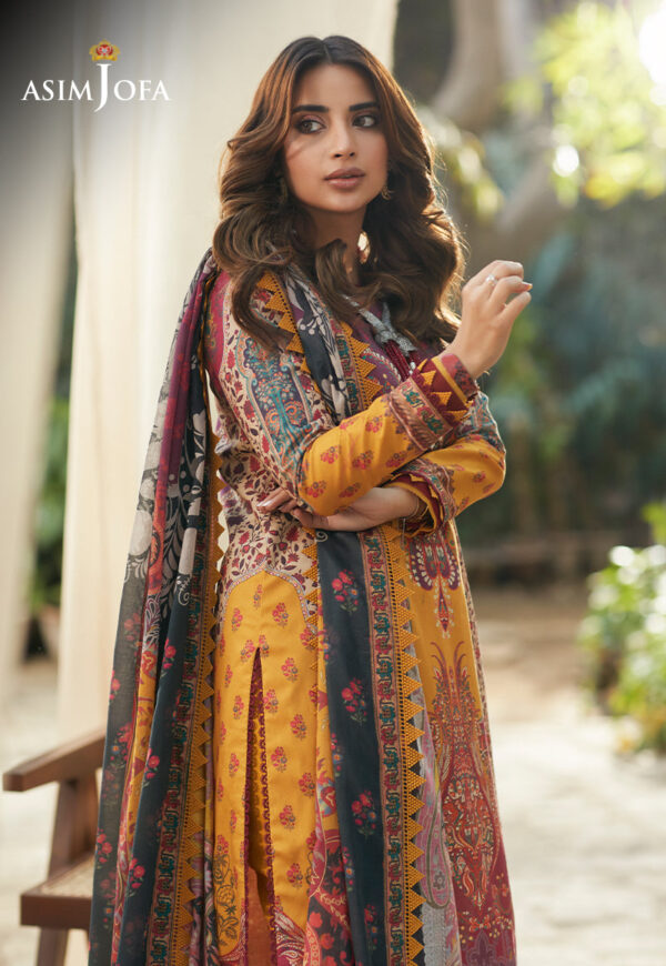 Asim Jofa Ajs-21 Printed Lawn