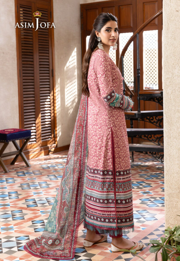 Asim Jofa Ajrw-07 Embroidered Premium Winter Cotton