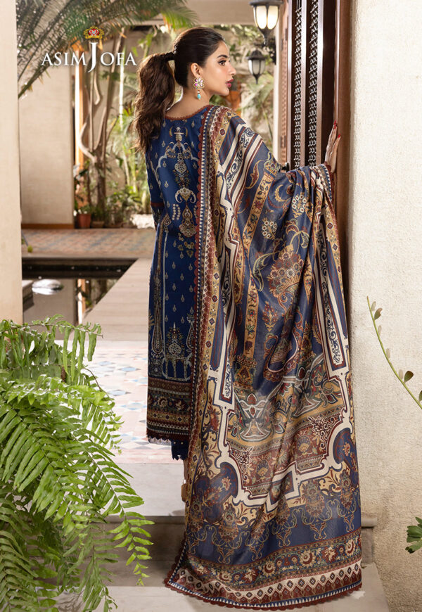 Asim Jofa Ajrwp-05 Printed Premium Winter Cotton Stitched
