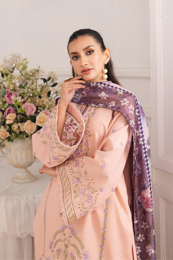 Maryum N Maria Afsoun Fs50096 Mira Luxury Lawn Collection - Image 2