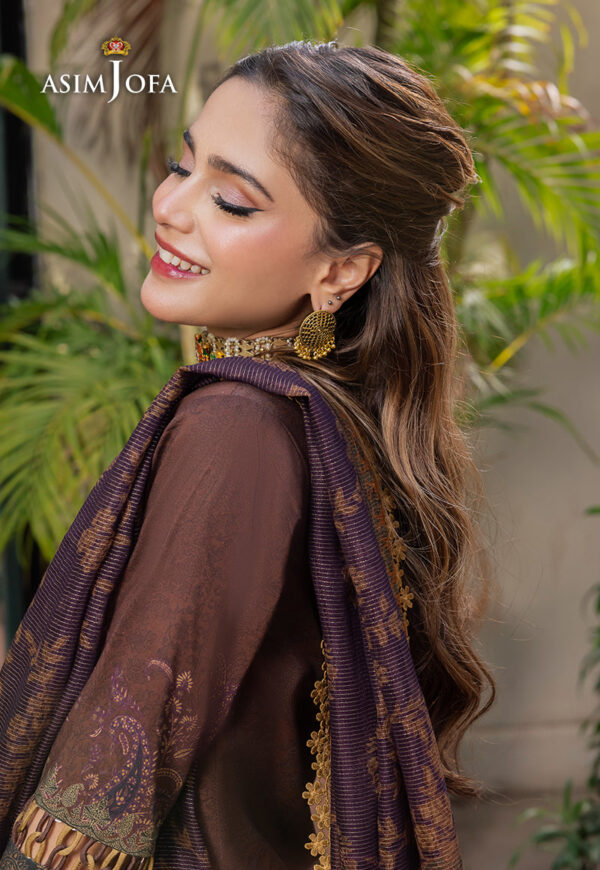 Asim Jofa Ajrw-21 Embroidered Premium Winter Cotton
