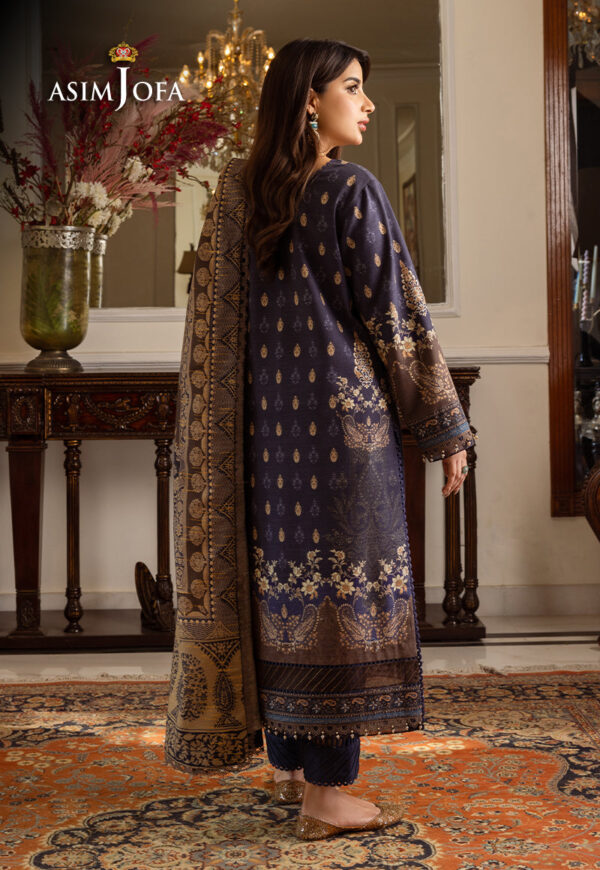 Asim Jofa Ajiwd-05 Printed Khaddar