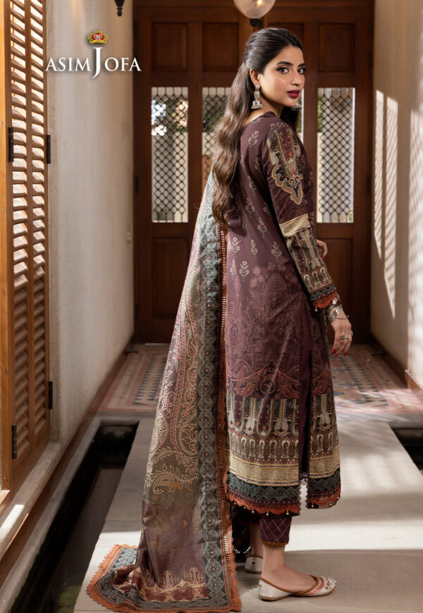 Asim Jofa Ajrwp-19 Printed Premium Winter Cotton Stitched