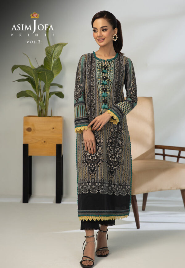 Asim Jofa Ajbp-54 Embroidered