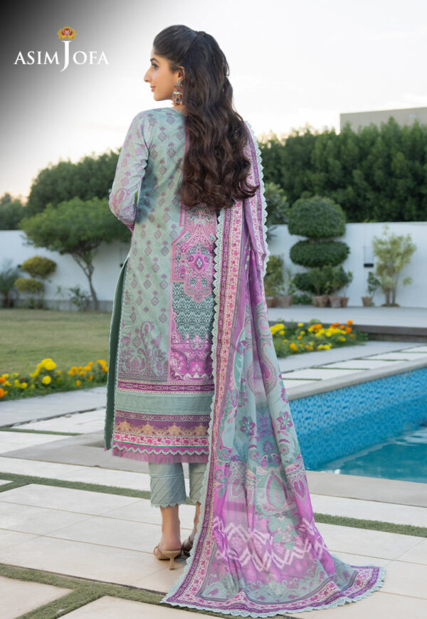 Asim Jofa Ajs-06 Printed Lawn