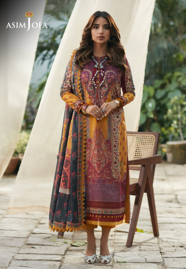 Asim Jofa Ajs-21 Printed Lawn