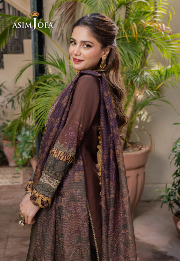Asim Jofa Ajrw-21 Embroidered Premium Winter Cotton