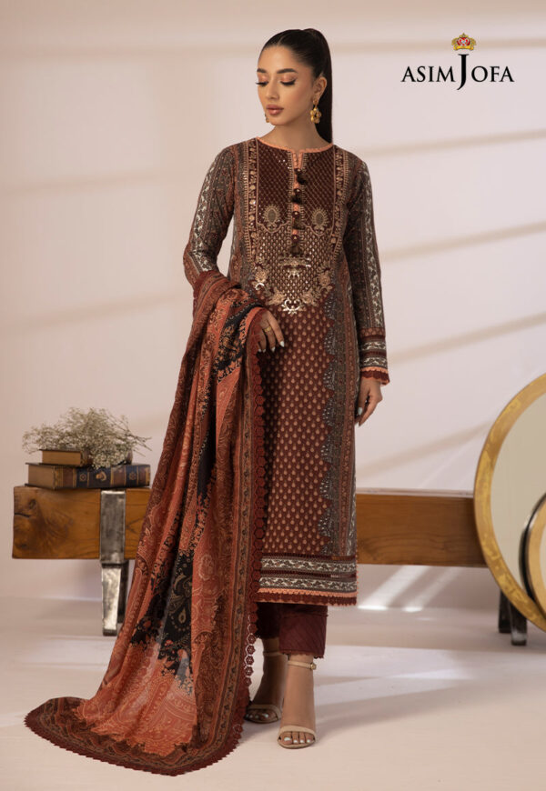 Asim Jofa Ajbp-06 Embroidered Cambric
