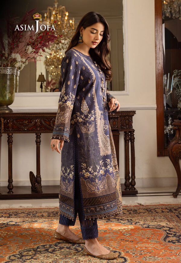 Asim Jofa Ajiwd-05 Printed Khaddar