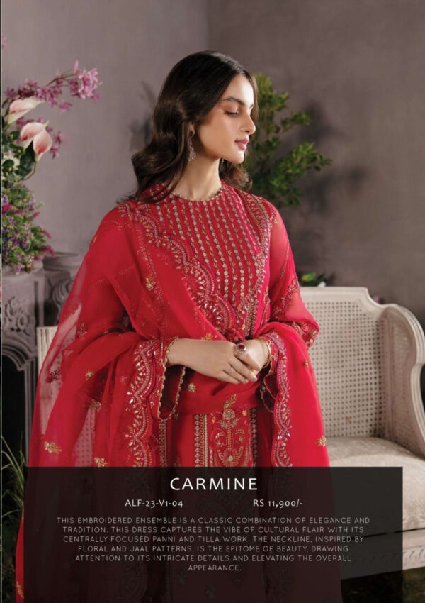 Afrozeh Luxury Alf 04 La Fuchsia